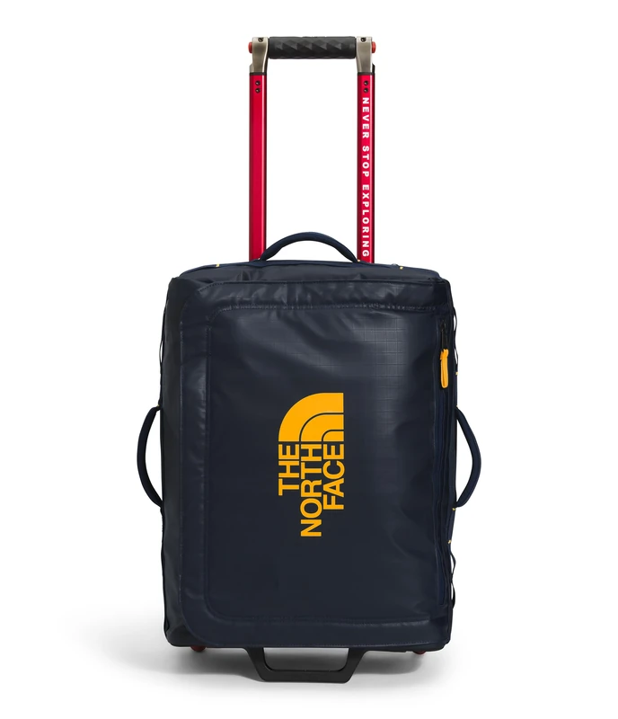 The North Face Base Camp Voyager 21 Roller Rolling Luggage Summit Navy/Summit Gold One Size
