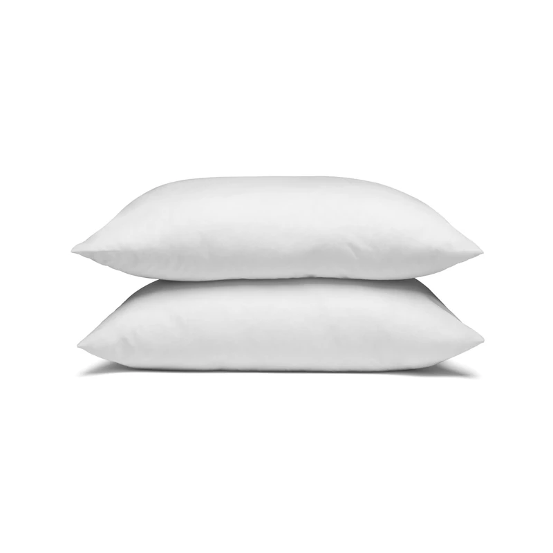 Manchester Mills TemperLoft Serenity Pillows Standard (Set of 2), Down/Down Alternative Fill, 20x26, 100% Cotton Cover, Found in Leading Hotels Nationwide Hospitality Quality Delivered to Your Home - Image 1