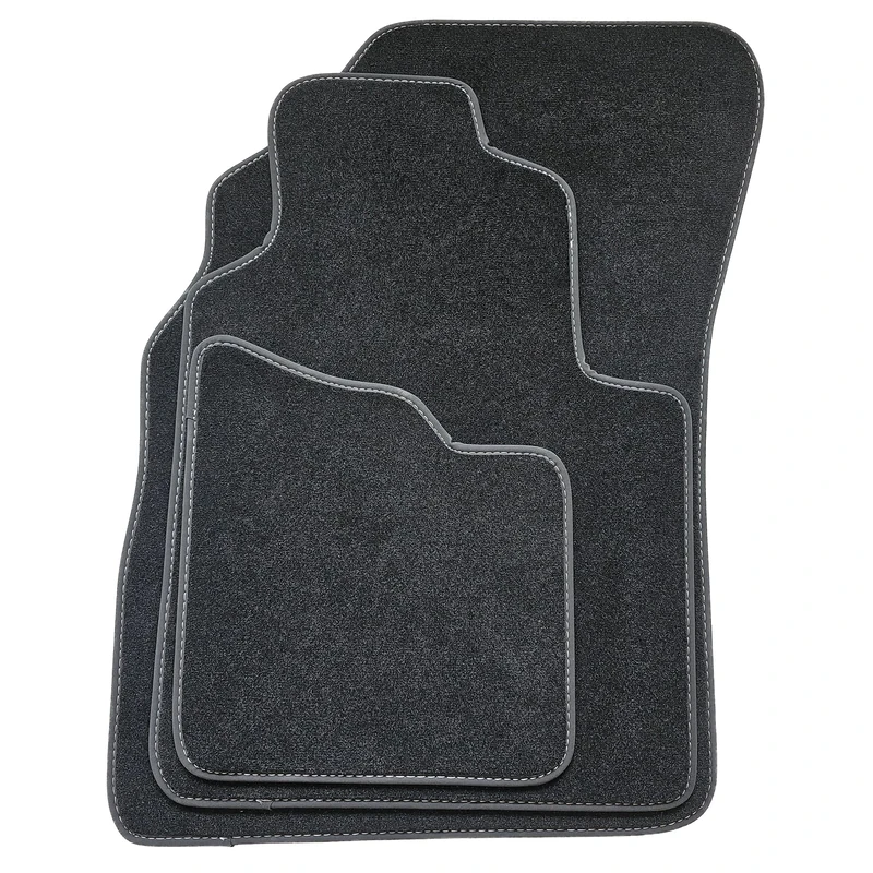 Tailored Car Mat Set Compatible/Replacement for Fiat Doblo Van Deluxe Carpet Mats,Super, Super Hard Wearing, Non-Slip
