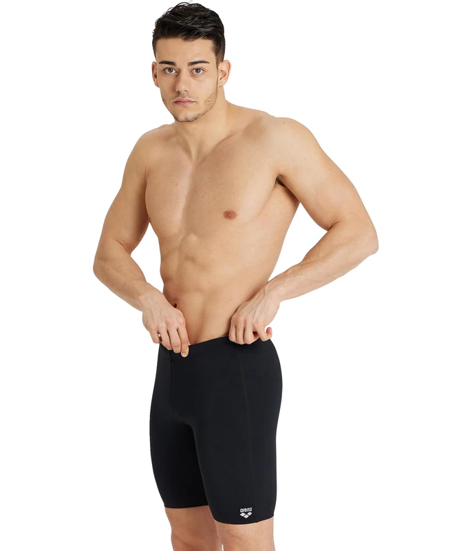 ARENA Feel Dynamo Jammers for Men - Swimwear for Racing & Training, Quick-Dry, Low Drag - Men's Swim Jammers,Black