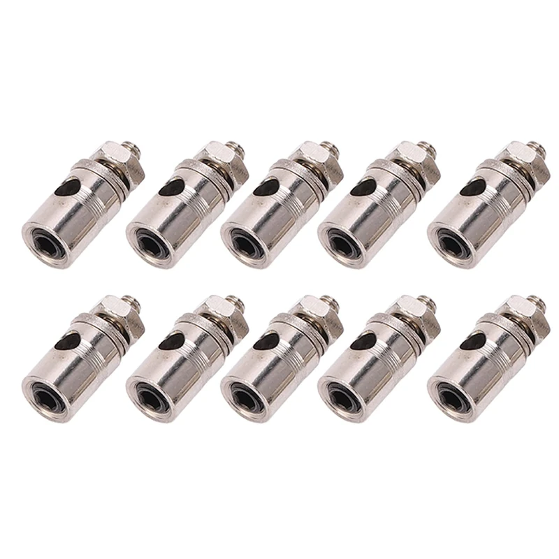 KIMISS RC Push Rod Connectors 10pcs 1.8mm Steel Linkage Stoppers