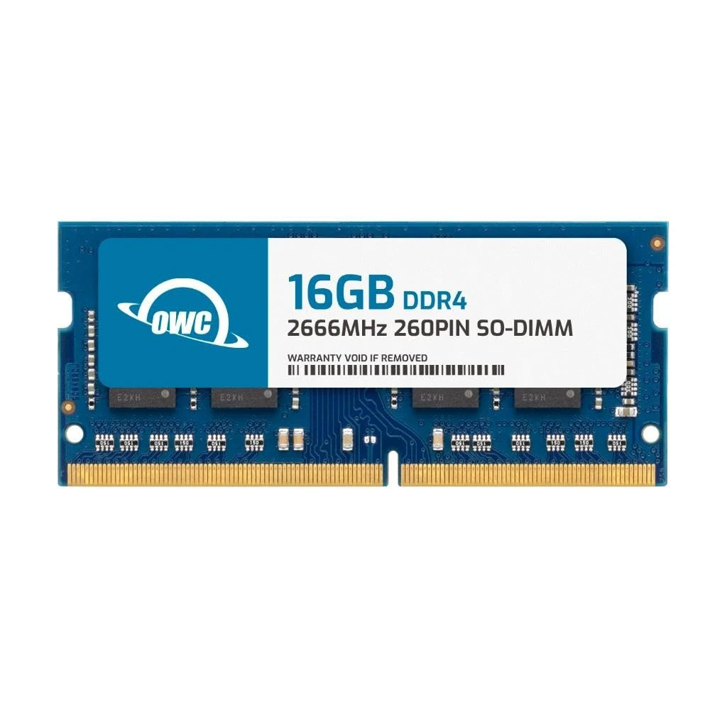 OWC 16GB DDR4 2666Mhz Cl19 1.2V 260-Pin Non-ECC SODIMM Memory RAM Compatible with Dell Optiplex 3060 Micro 3070 Micro 5060 Micro 5070 Micro 5260 Aio SNPCRXJ6C/16G, AA075845, A9168727