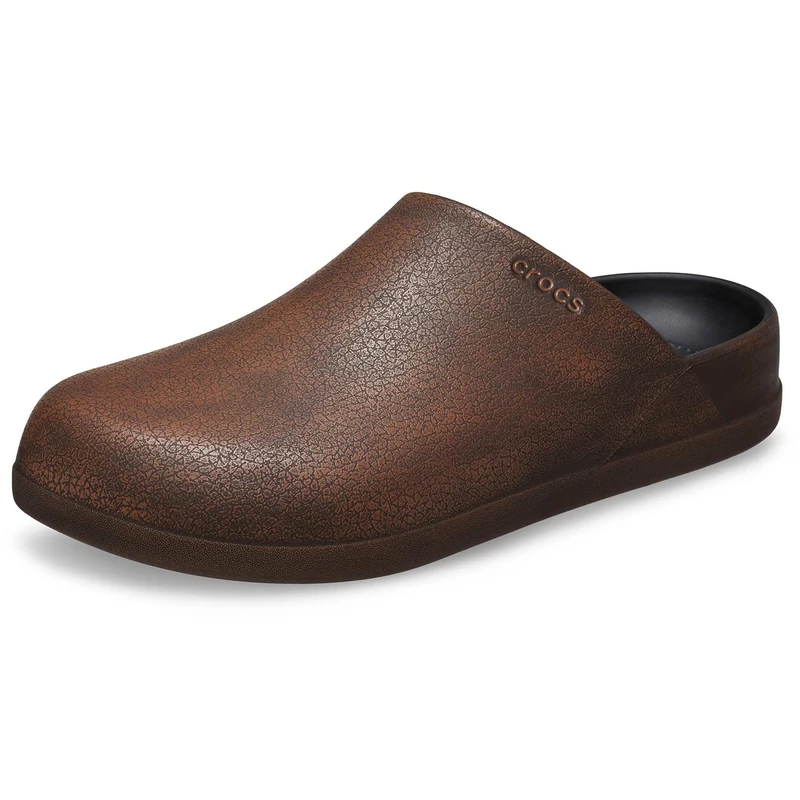 Crocs, Unisex Adult, Dylan Burnished Clog, Mocha, 9 UK Men/ 10 UK Women
