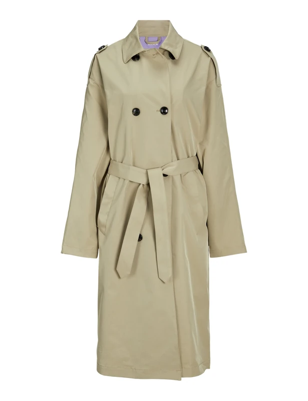 Jack & Jones Women's Jxsophi OTW Noos Trench Coat, Brown, L