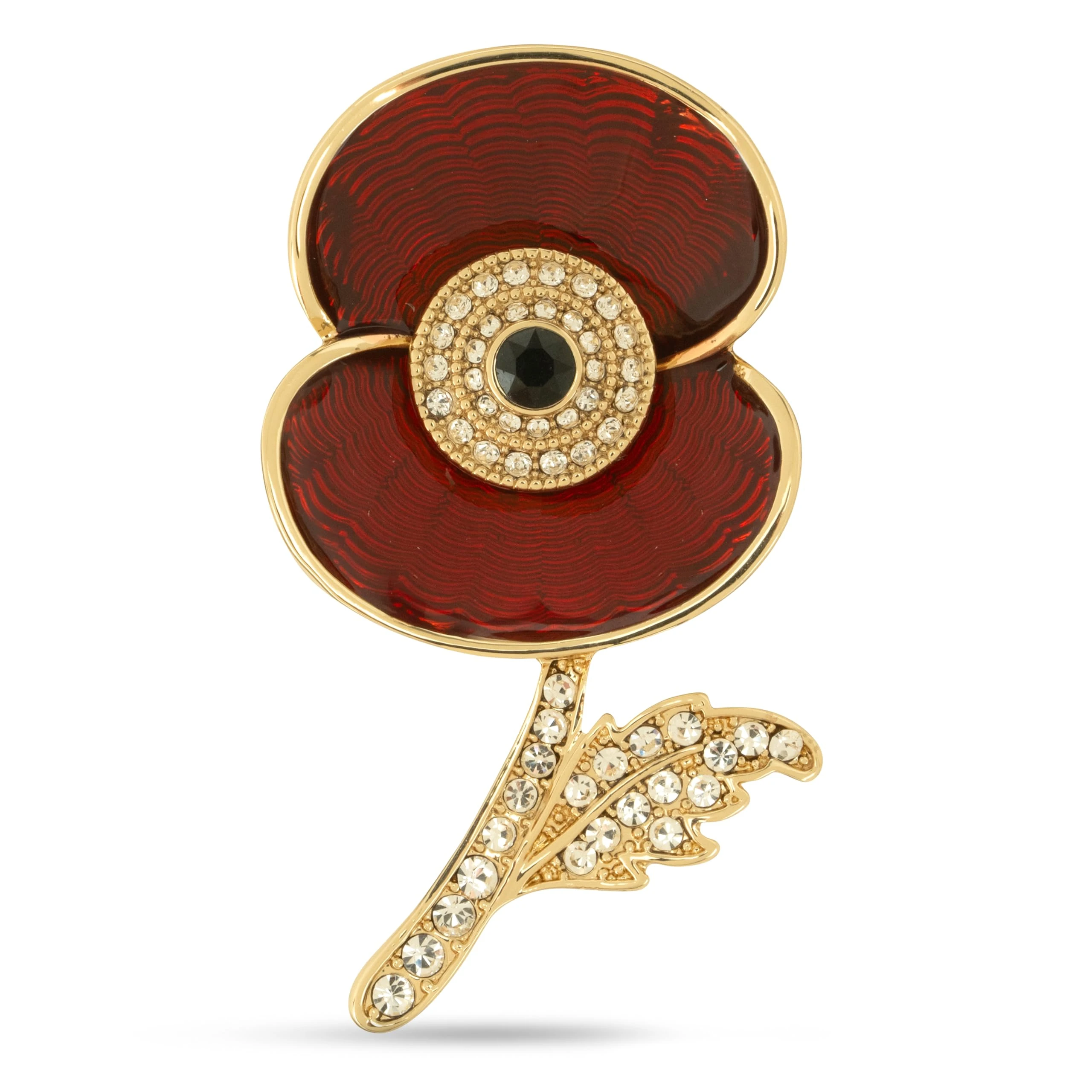 Official Royal British Legion Service Before Self Poppy Brooch