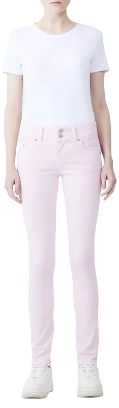 LTB Molly Heal Wash Jeans, Natural Pink Wash 55108, W26/L34