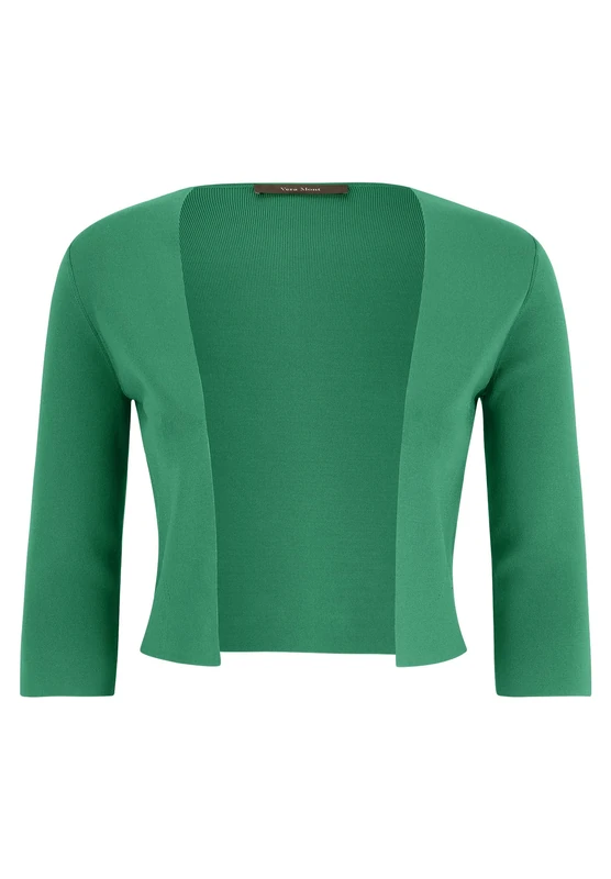 Vera Mont Women's 0226/4106 Cardigan Sweater, Silky Green, M