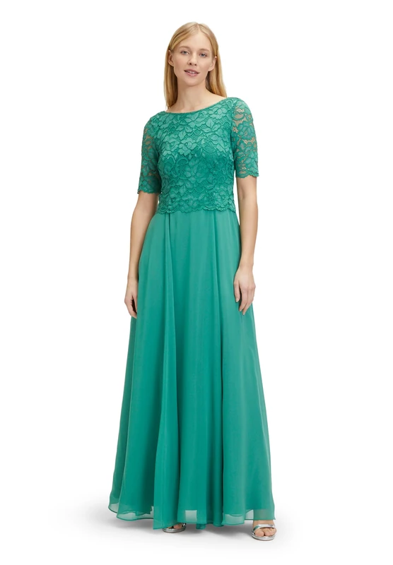 Vera Mont Women's 0179/4825 Dress, Silky Green, 18