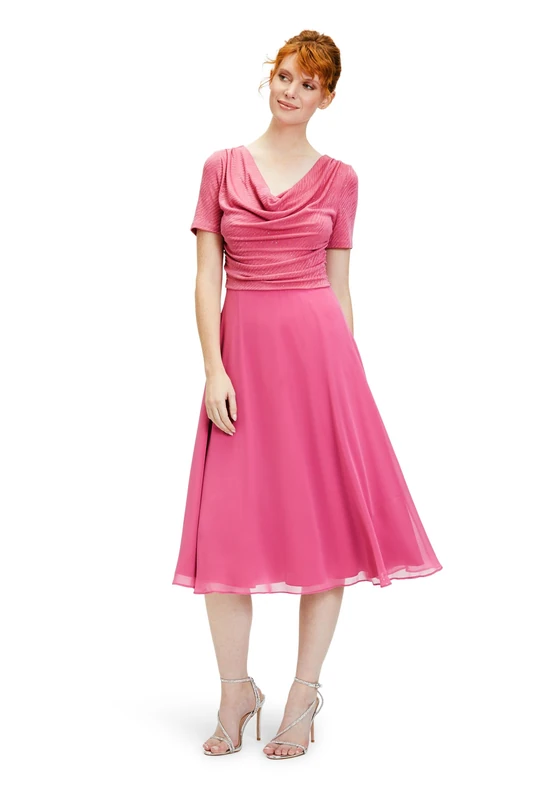 Vera Mont Women's Dress, Patch Pink/Pink, 14