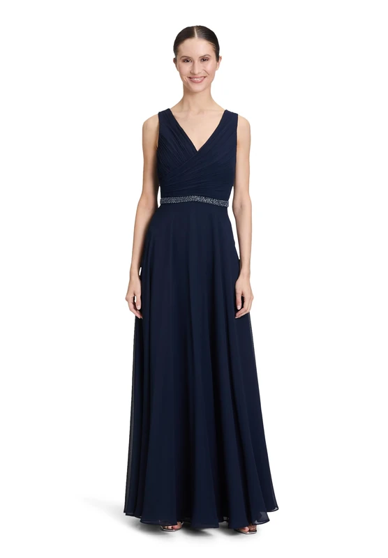 Vera Mont Women's Evening Dress, Night Sky, 6 - Image 1