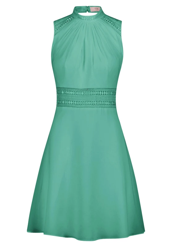 Vera Mont Women's Lace Panel Cocktail Dress, hellgrün, 12