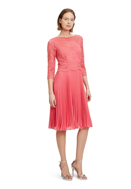 Vera Mont Women's 4627/4000 Dress, Pink Grapefruit, 16