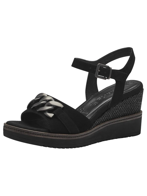 Tamaris Sandals 1-28013-42 Normal, Black, 7.5 UK