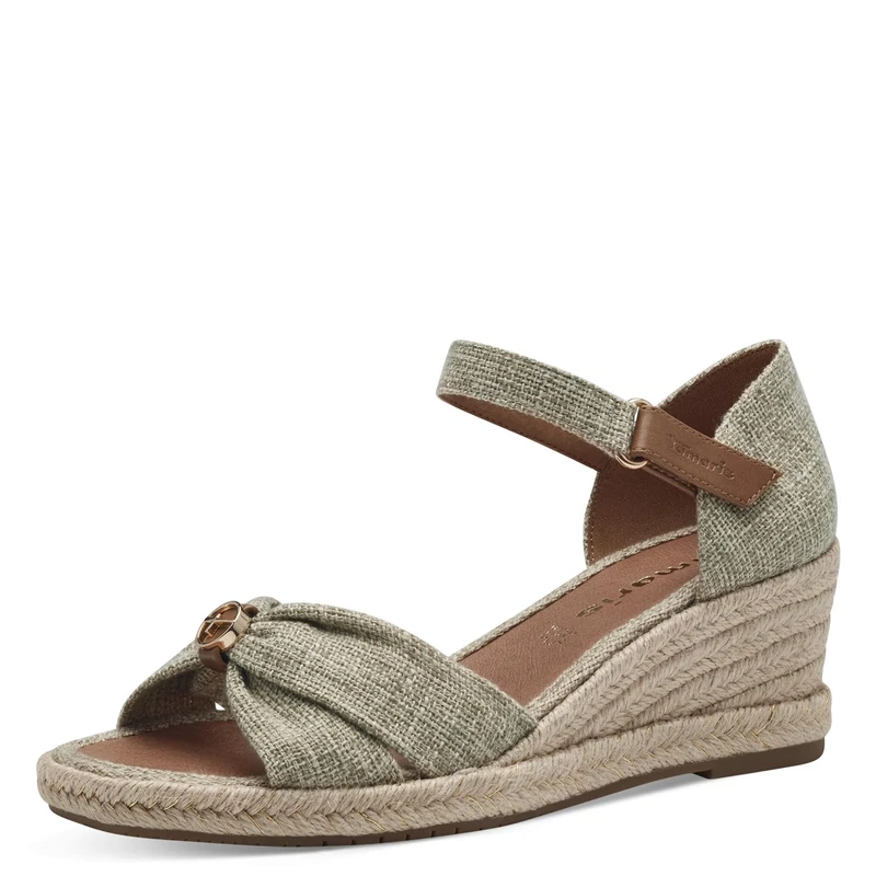 Tamaris Women's 1-28357-42 Sling Sandals, Nature, 7.5 UK