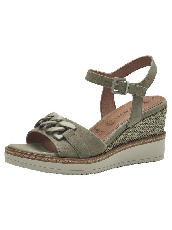 Tamaris Sandals 1-28013-42 Normal, Sage, 4 UK