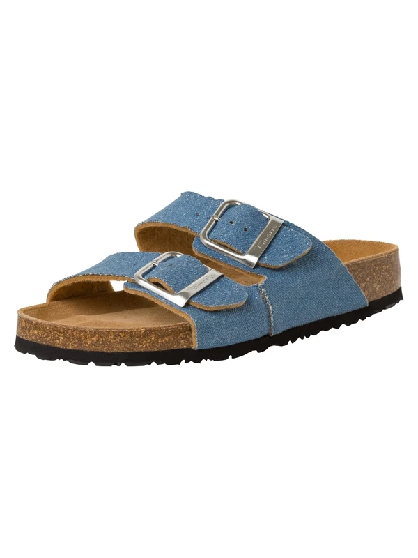 Tamaris Mules 1-1-27503-20, Denim, 36 EU