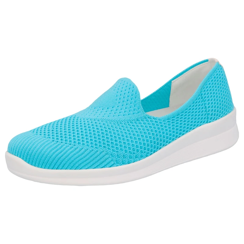 Berkemann Women's Kira Loafer, Turquoise, 4.5 UK
