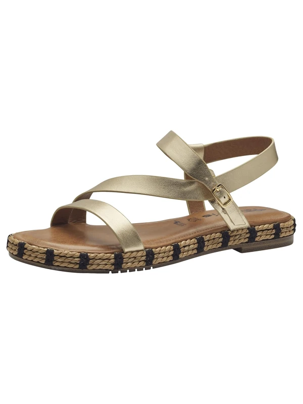 Tamaris Sandals 1-28131-42 Wide, gold, 36 EU