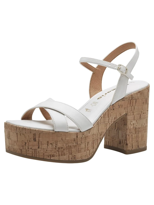 Tamaris Sandals 1-28051-42 Normal, White, 6 UK
