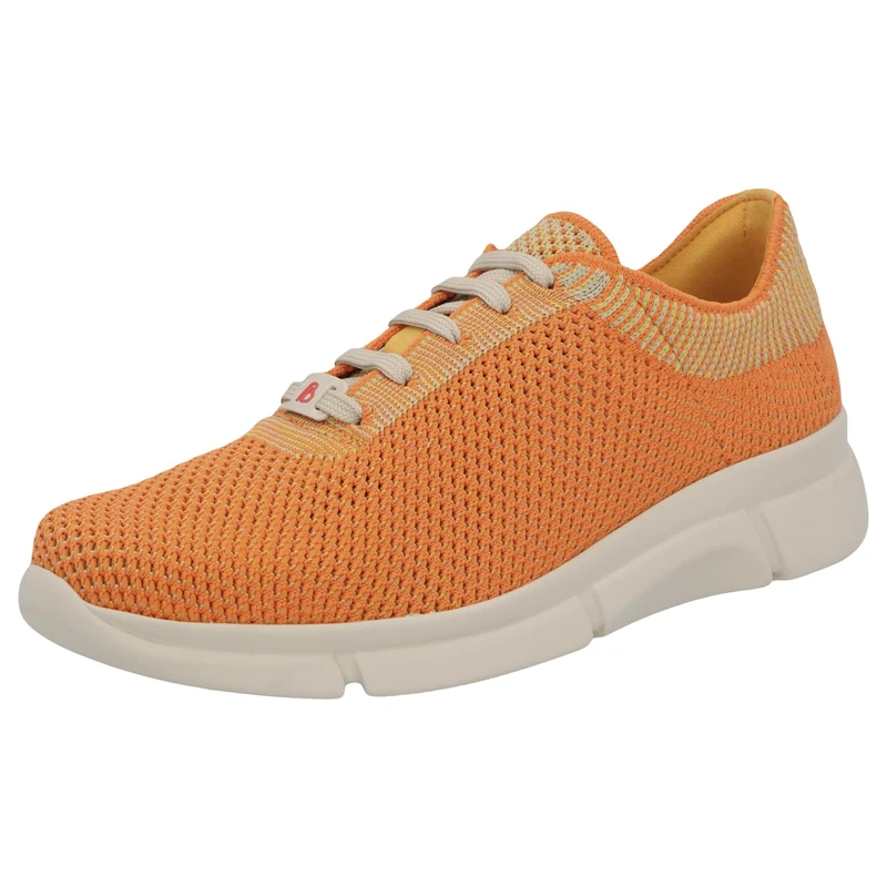 Berkemann Women's Niki Sneaker, Orange, 3 UK