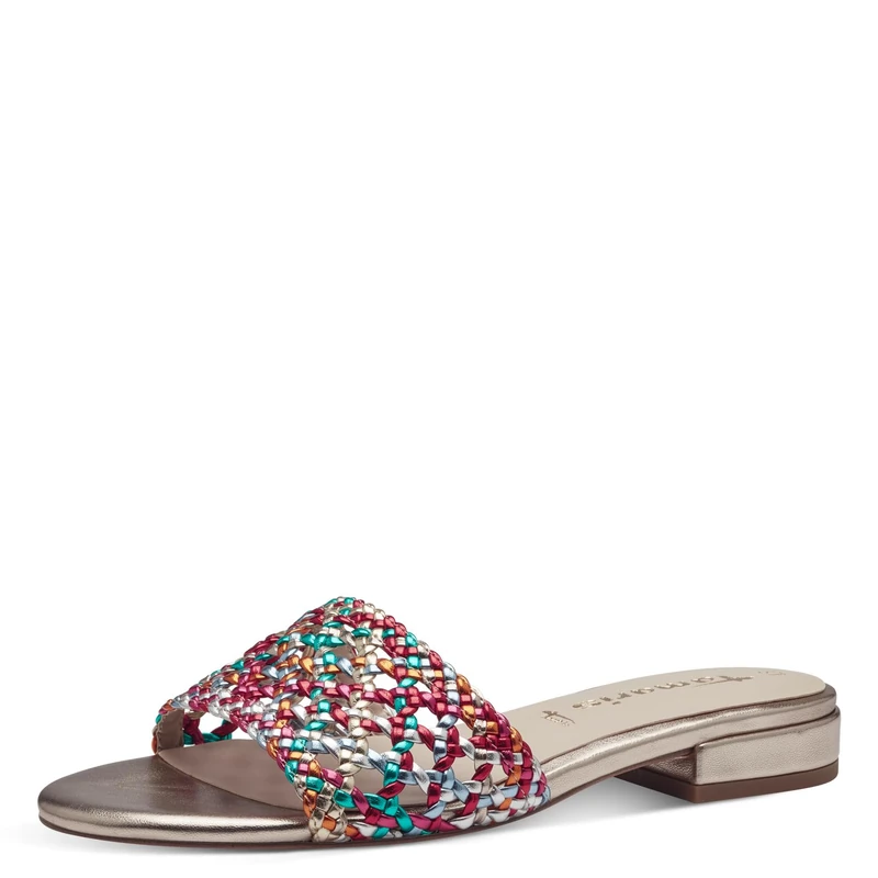 Tamaris Women's 1-27122-42 Mules, Multicoloured, 4 UK - Image 1