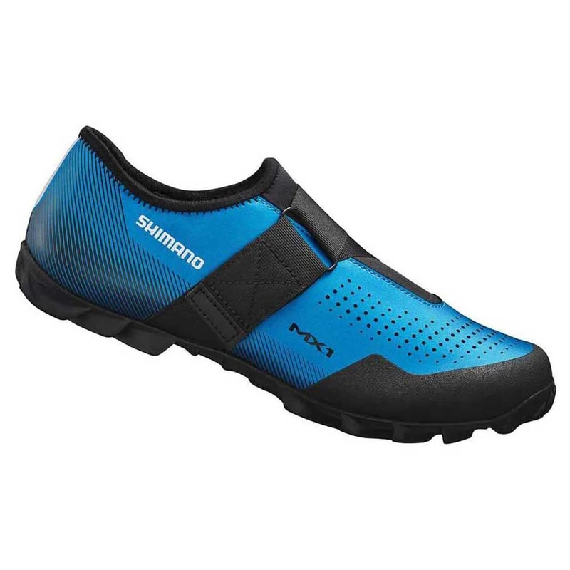 SHIMANO Men's Zapatillas Sh-mx100 Cycling Shoe, Blue, 10.5 UK