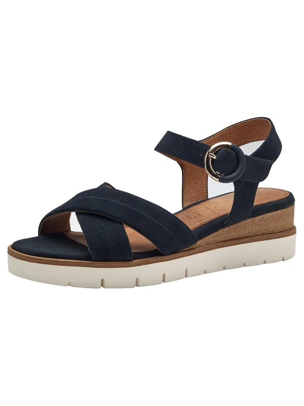 Tamaris Women's sandals, women's sandals, navy, 4 UK