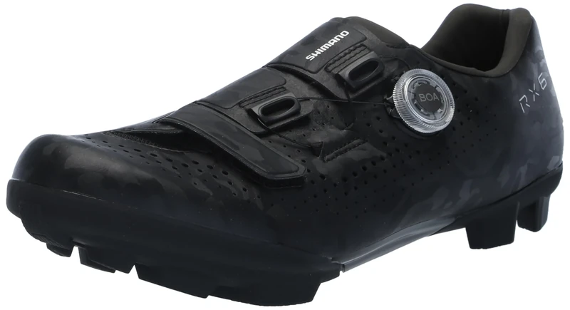 SHIMANO SH-RX600, Unisex Adult, Black, 41 EU, Black/White, 8.5 UK