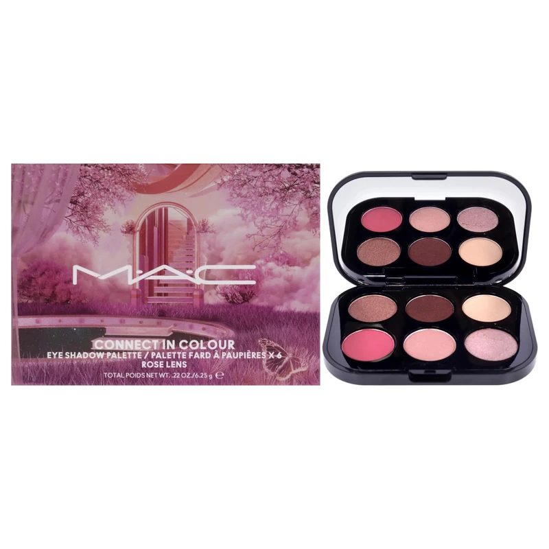 Connect In Colour Eye Shadow Palette - Rose Lens by MAC for Women - 0.22 oz Eye Shadow