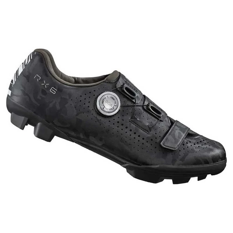 SHIMANO SH-RX600 Men's Sports Shoes, Black, 44 EU, Black/White, 10 UK