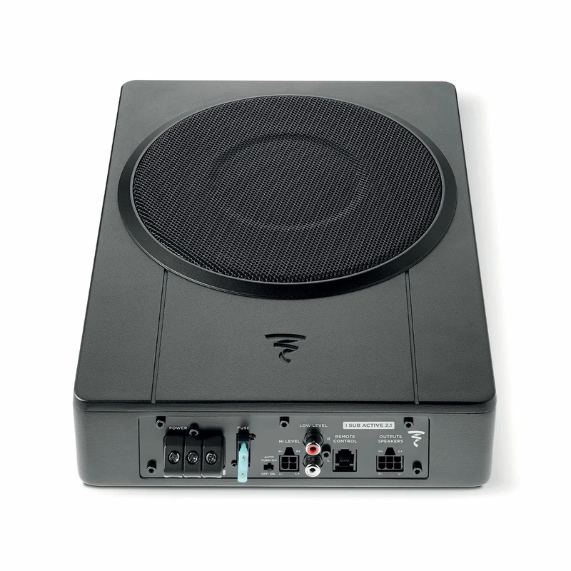 Focal Amplifed Underseat Subwoofer with built-in 2 Channel Amplifier