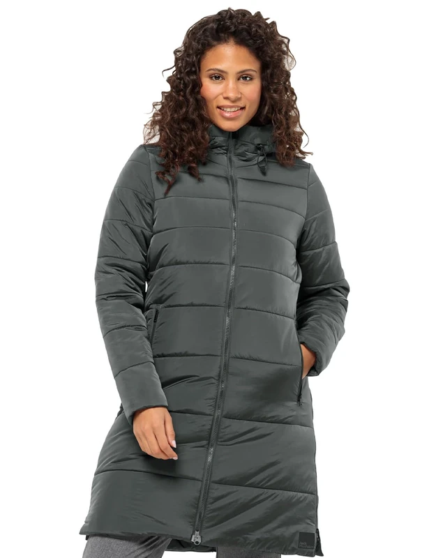 Jack Wolfskin EISBACH COAT W, Women’s Coat, slate green,