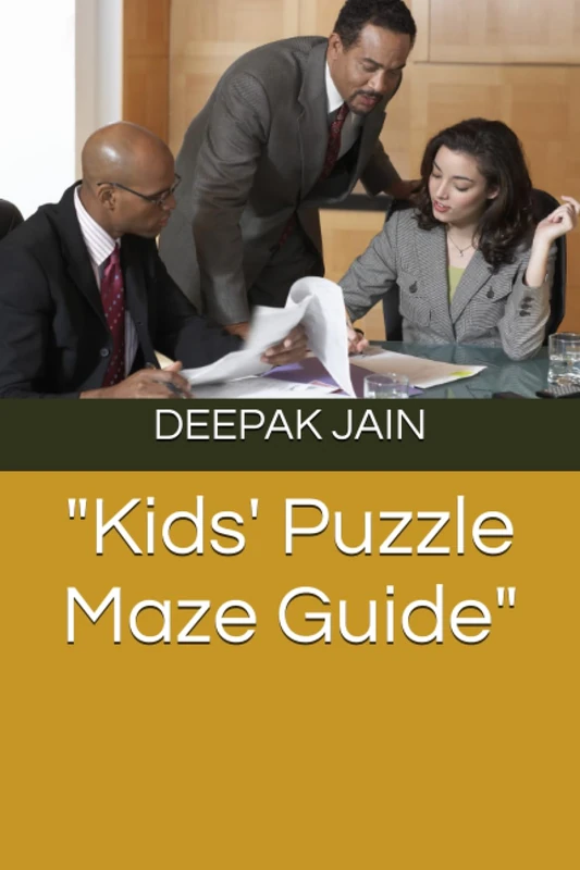 "Kids' Puzzle Maze Guide" - Image 1