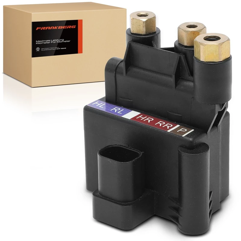 Frankberg Air Suspension Valve Compatible with Fiesta 1.0L 2004-2006 E-Class W212 1.6L-5.5L 2009-2016 E-Class T-Model S212 1.8L-5.5L 2009-2016 R-Class V251 W251 3.0L-6.2L 2006-2014