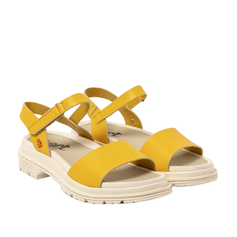 ART 1548 Birmingham, Women's Sandal, Nappa Yellow, 9 UK