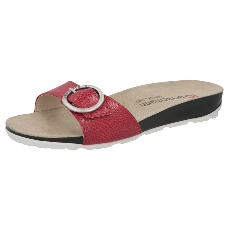 Berkemann Women's Sanne Mule, signalrot, 3.5 UK
