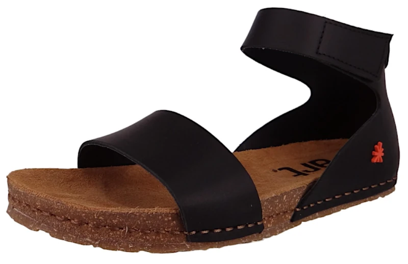 ART Women's 0382 Crete Sandal, Nappa Black, 5 UK