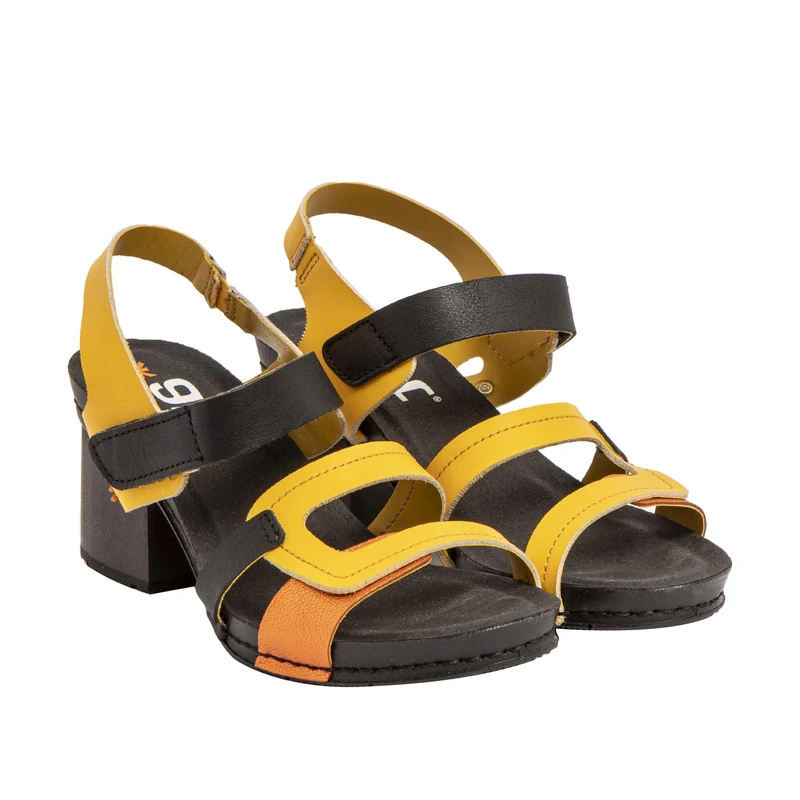 ART 1875 I Wish Women's Sandal, Nappa Multi Yellow, 7 UK