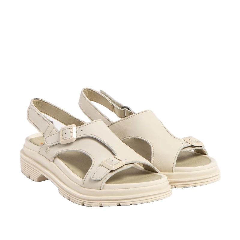 Art Women's 1551 Birmingham Sandal, Nappa Cream, 7 UK