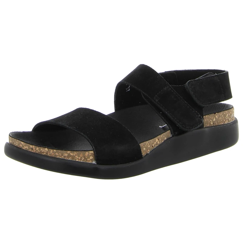 ART Unisex 1386s Biarritz Sandals, black, 10 UK