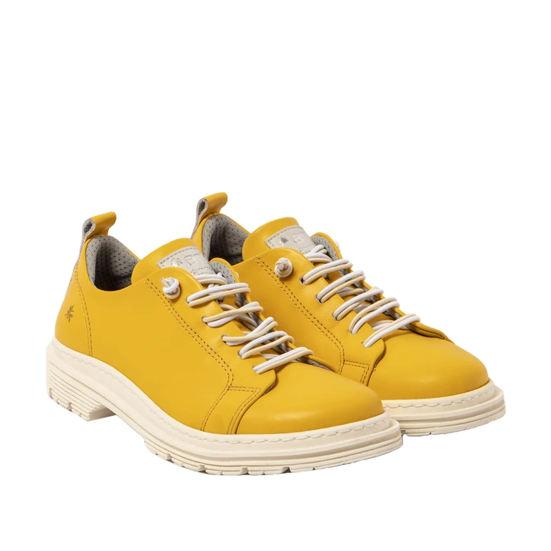 ART Unisex's 1897 Birmingham Sneaker, Nappa Yellow, 11.5 UK