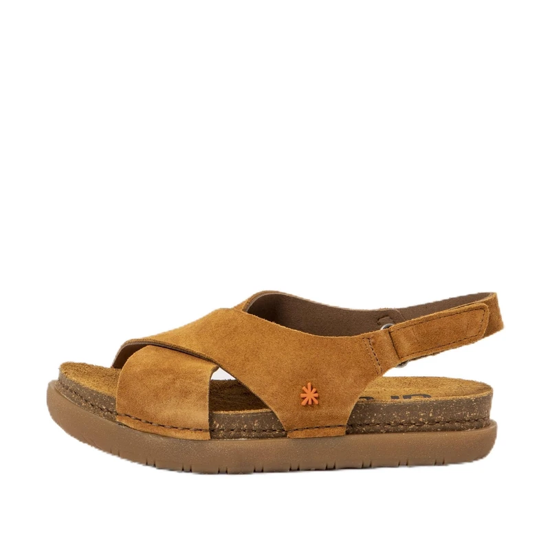 ART 1710s Rhodes, Women's Sandal, Toffee, 3 UK