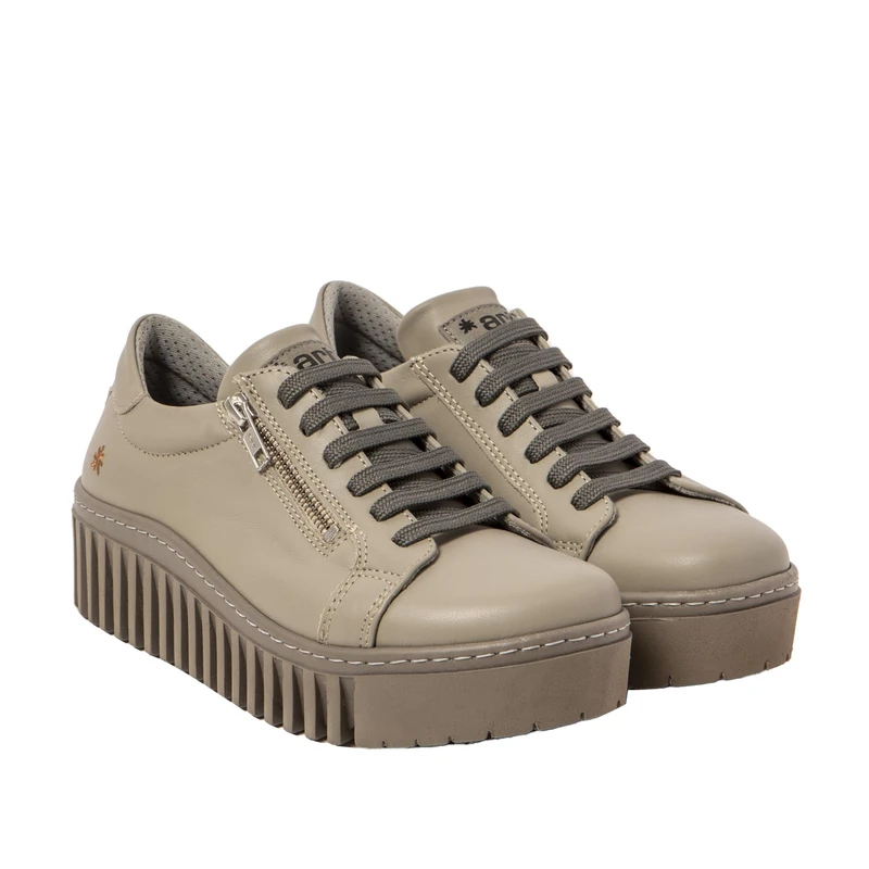 ART 1538 Brighton, Women's Sneakers, Nappa Sesame, 4 UK