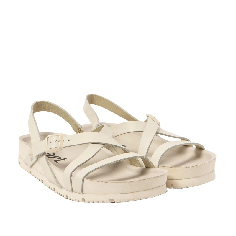 ART 1619 Bordeaux, Sandal Woman, Nappa Cream, 5 UK