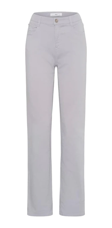 BRAX Women's Style Mary Five-Pocket Trousers in Cotton Stretch Pants, Gray, 36W x 34L - Image 1