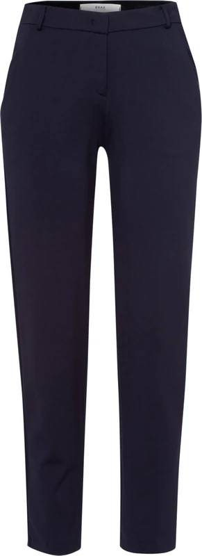BRAX Women's Dummy Business Casual Pants, Navy, 27W x 32L