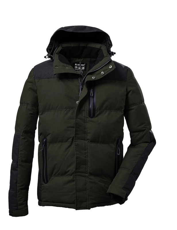 Killtec Men's Kow 152 Qltd Jacket, Dark olive, XXL