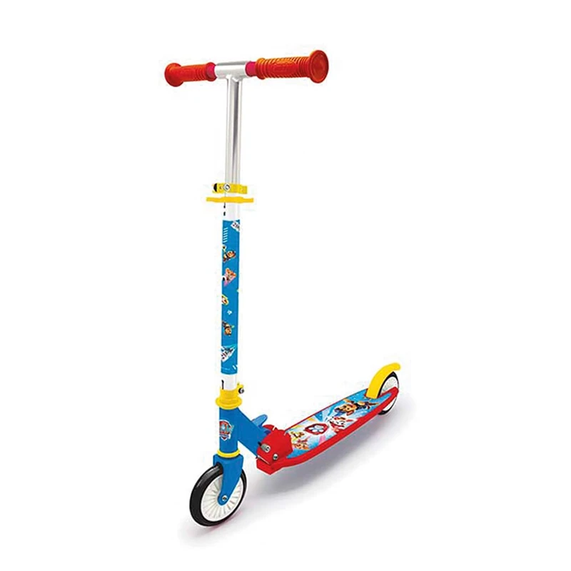 Smoby Paw Patrol Foldable 2-Wheel Scooter - Adjustable Handle