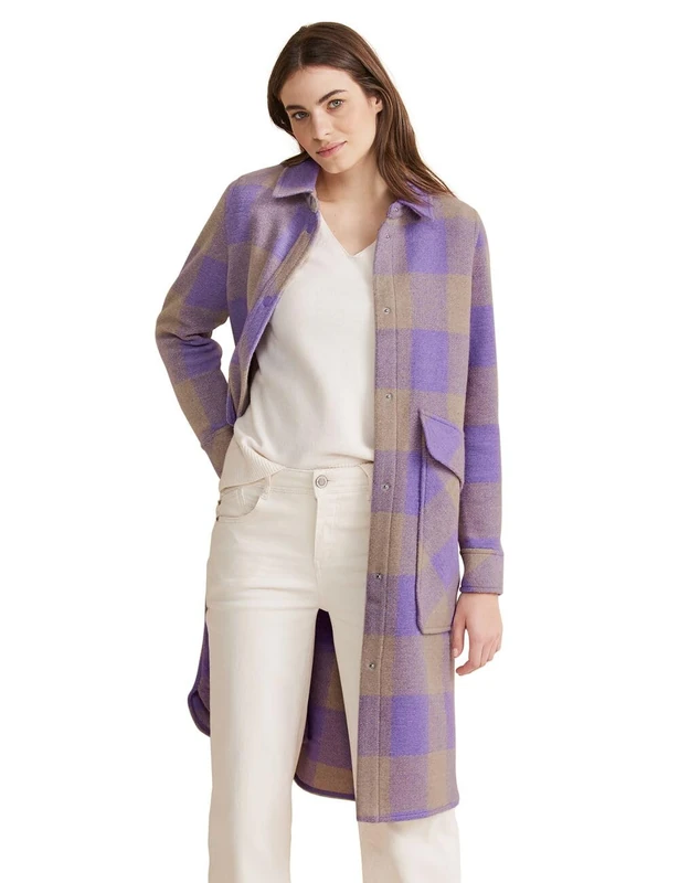 Street One Women's A201917 Jacket, Shiny Lilac, 44