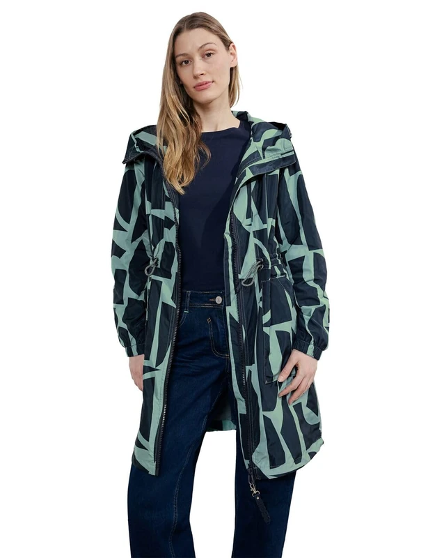 Cecil Women's B100989 Jacket, raw salvia green, M
